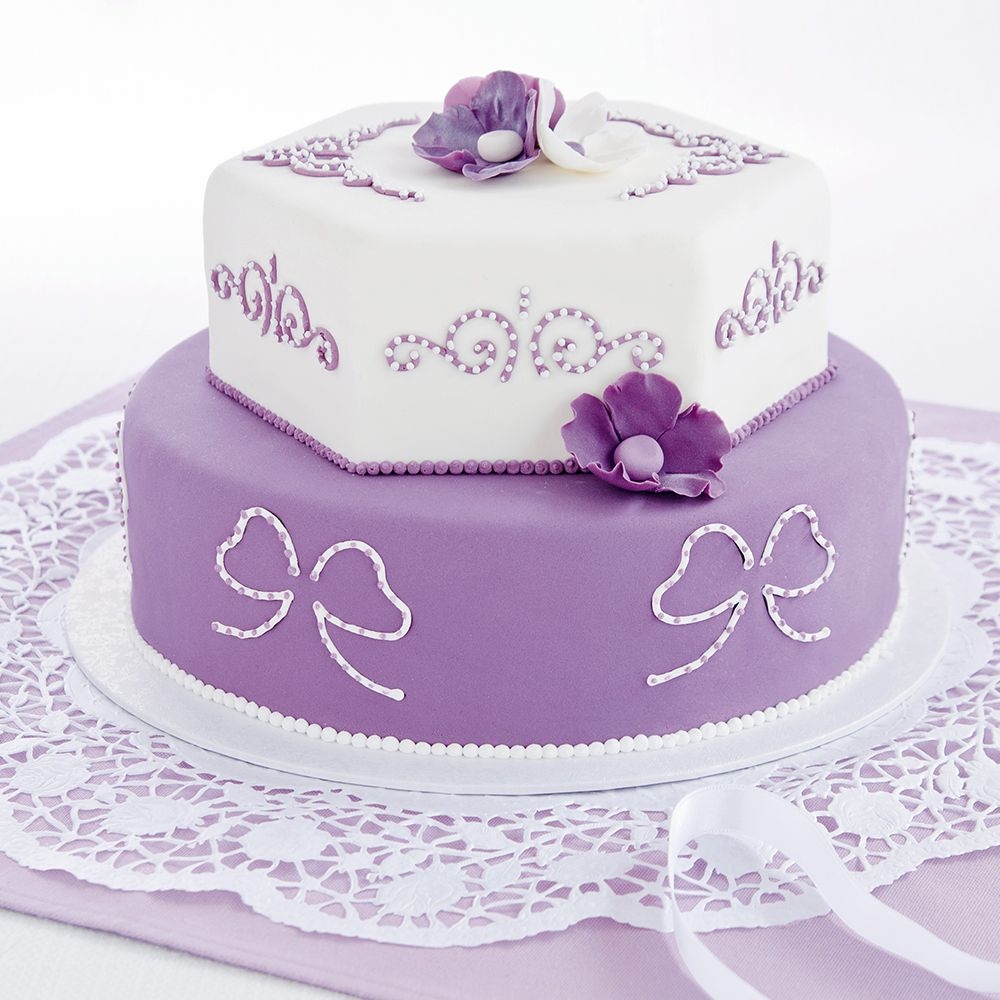 Städter - Cake doily - white - Round - 6 Stück