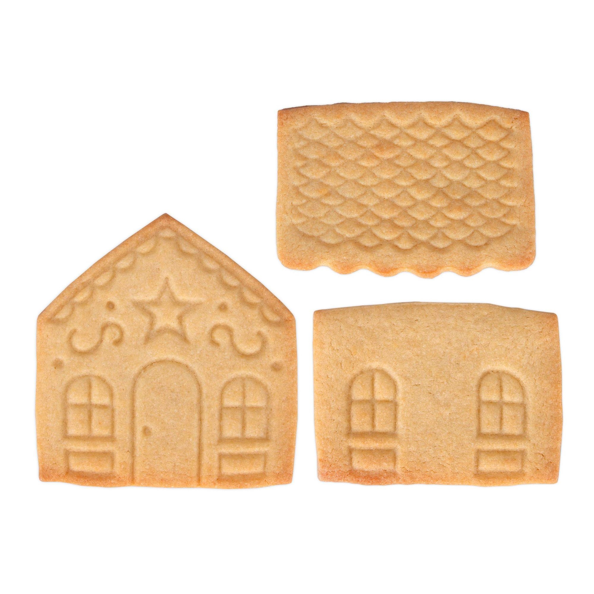 Städter - Prägeausstecher Kekshaus - 3-tlg.