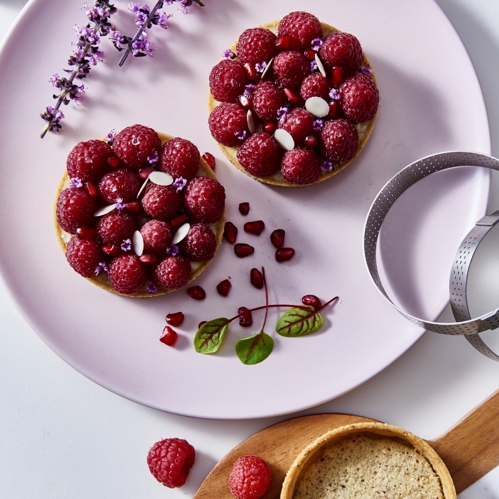 de Buyer - Round perforated tart ring - 2 cm - Valrhona