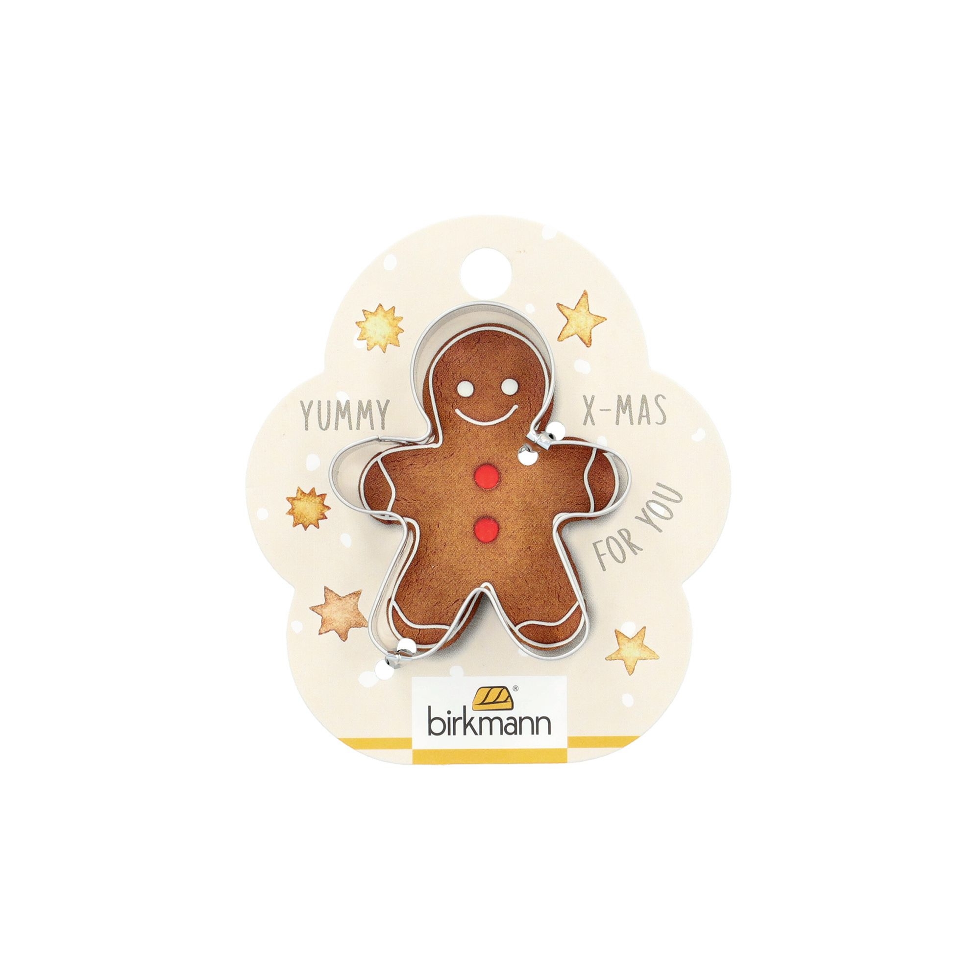 Birkmann - Ausstecher Lebkuchenmann - Weihnachten 2024 - 5,5 cm Birkmann - Ausstecher Lebkuchenmann - Weihnachten 2024 - 5,5 cm