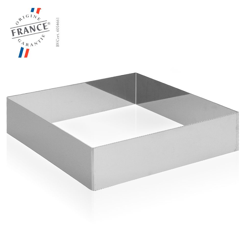 de Buyer - Square Tart Ring - height 4,5 cm