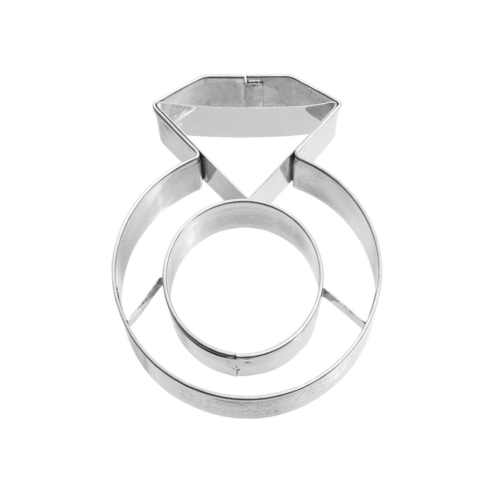 RBV Birkmann - Cookie cutter Diamond ring 7 cm
