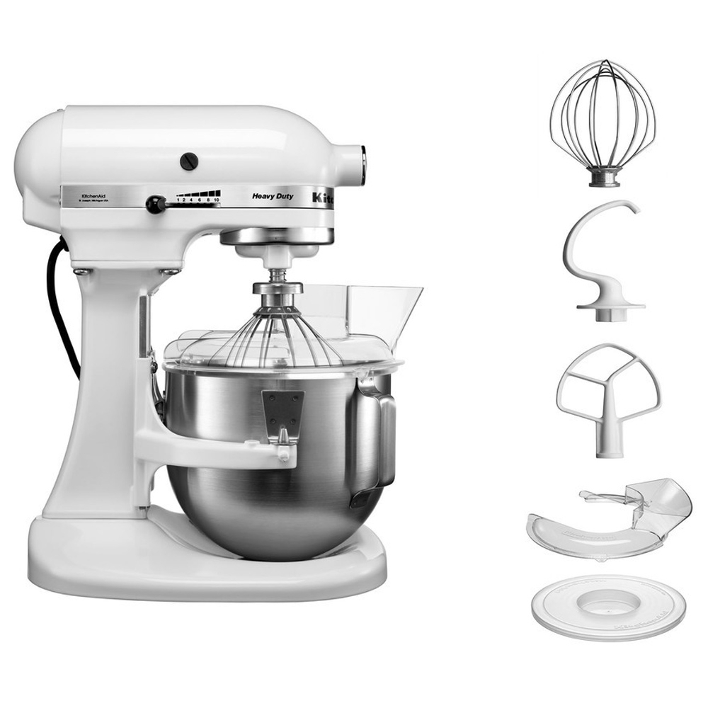 KitchenAid - Stand Mixer 4,8 L HEAVY DUTY - White KitchenAid - Stand Mixer 4,8 L HEAVY DUTY - White