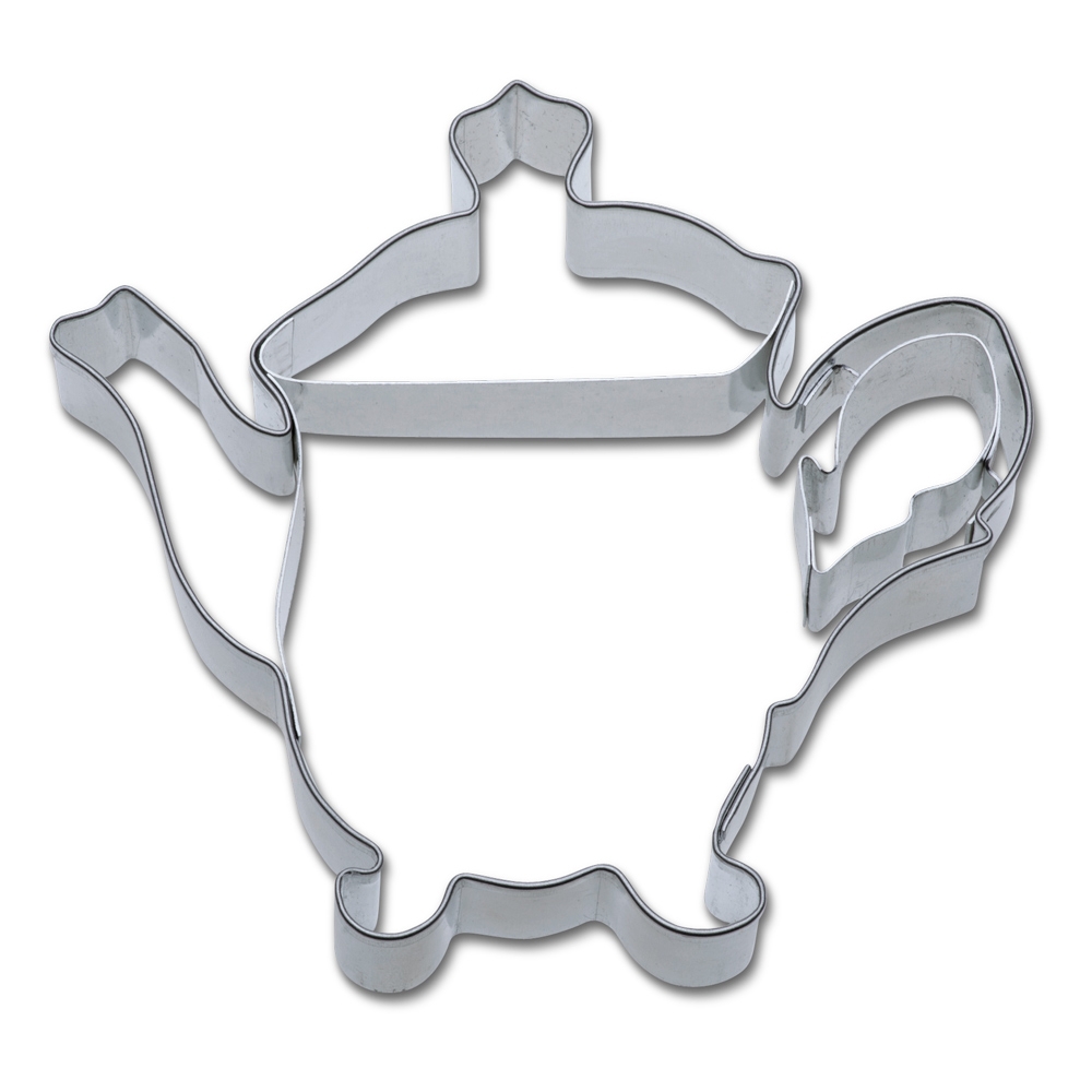 Städter - Prägeausstecher Teekanne / Kaffeekanne - 8 cm