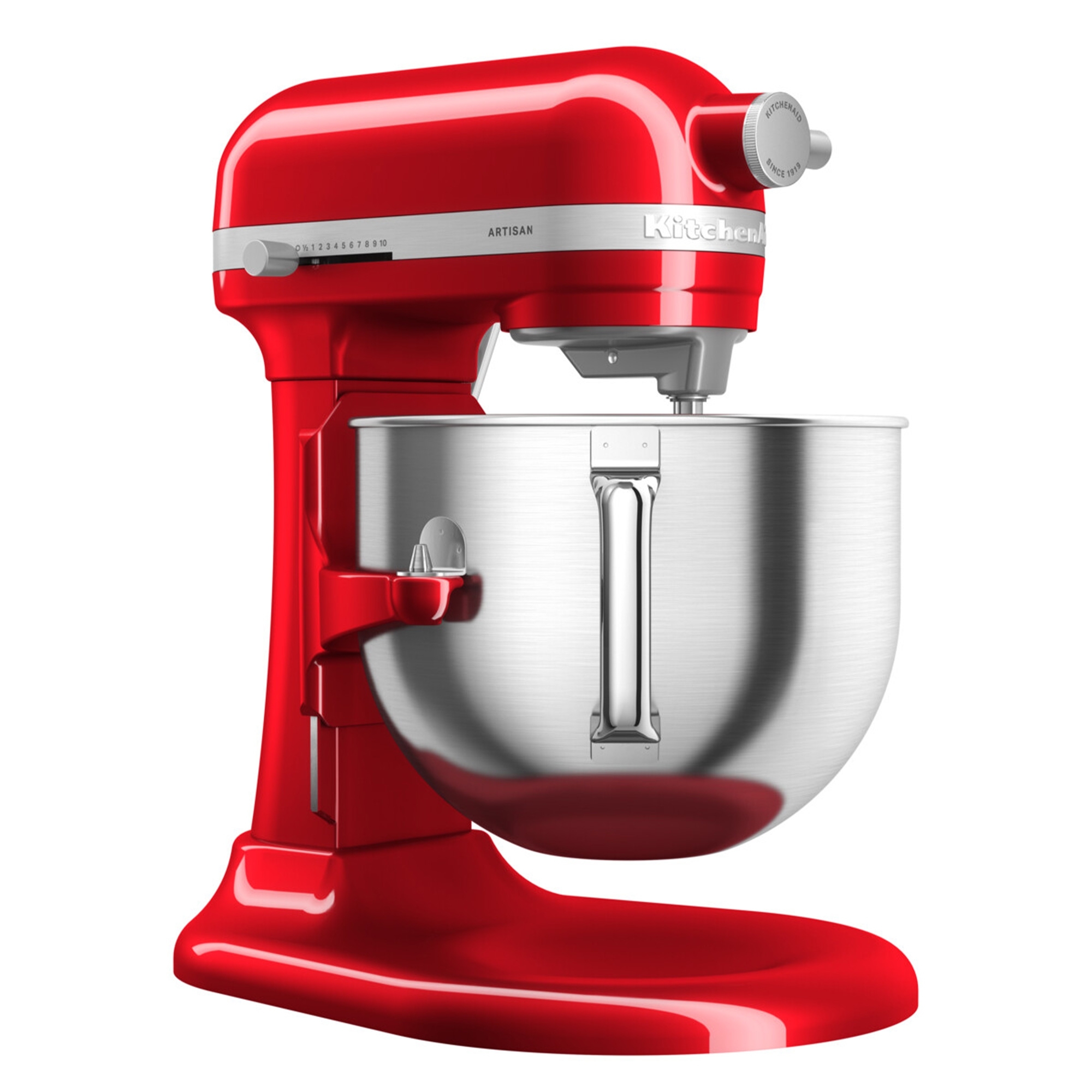 KitchenAid - Set food processor 6,6 L + 15 pcs kitchen aid set + recipe book "Patisserie made easy" - Candy Apple Red