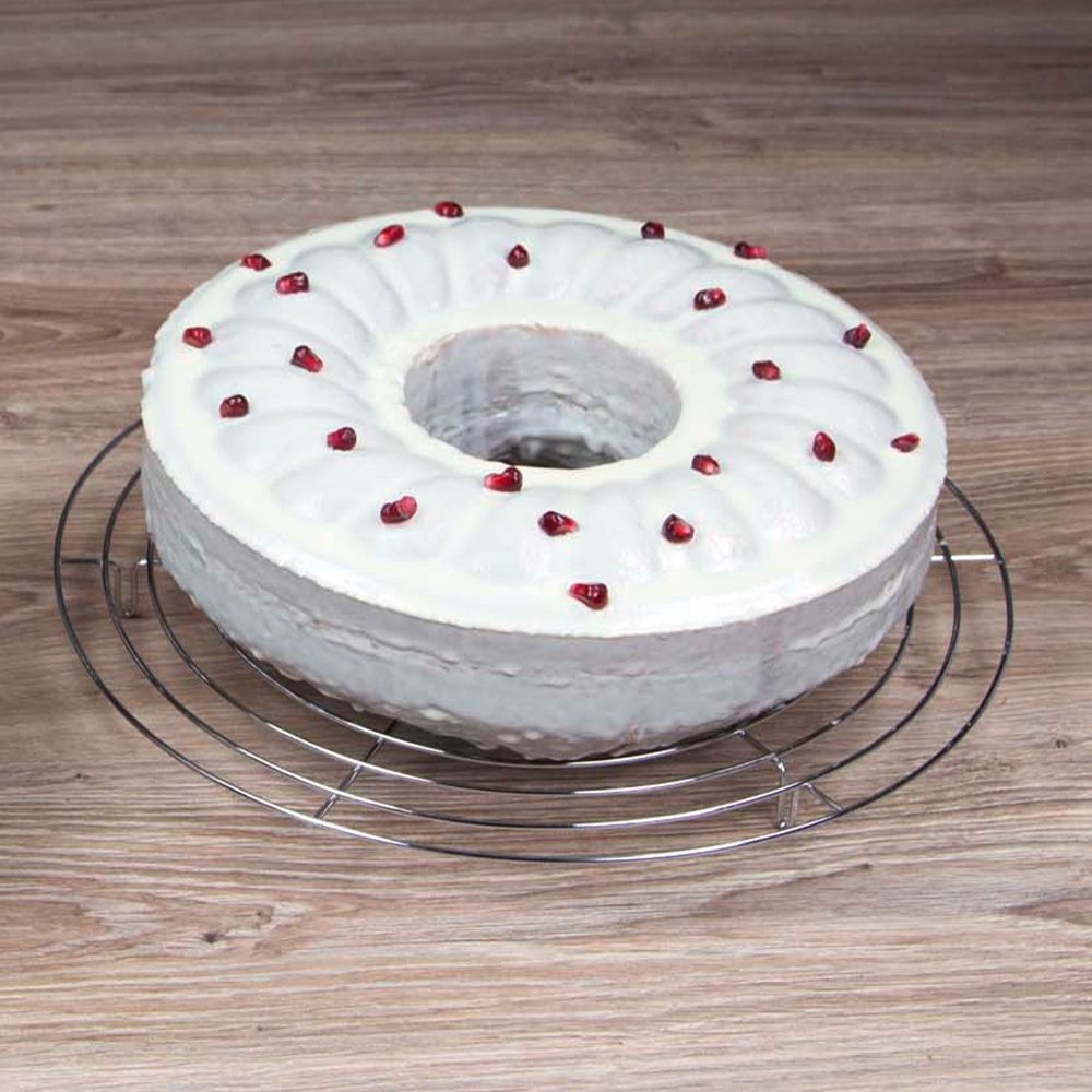 Städter - Tortengitter / Kühlgitter Rund mit Füßen - ø 32 cm