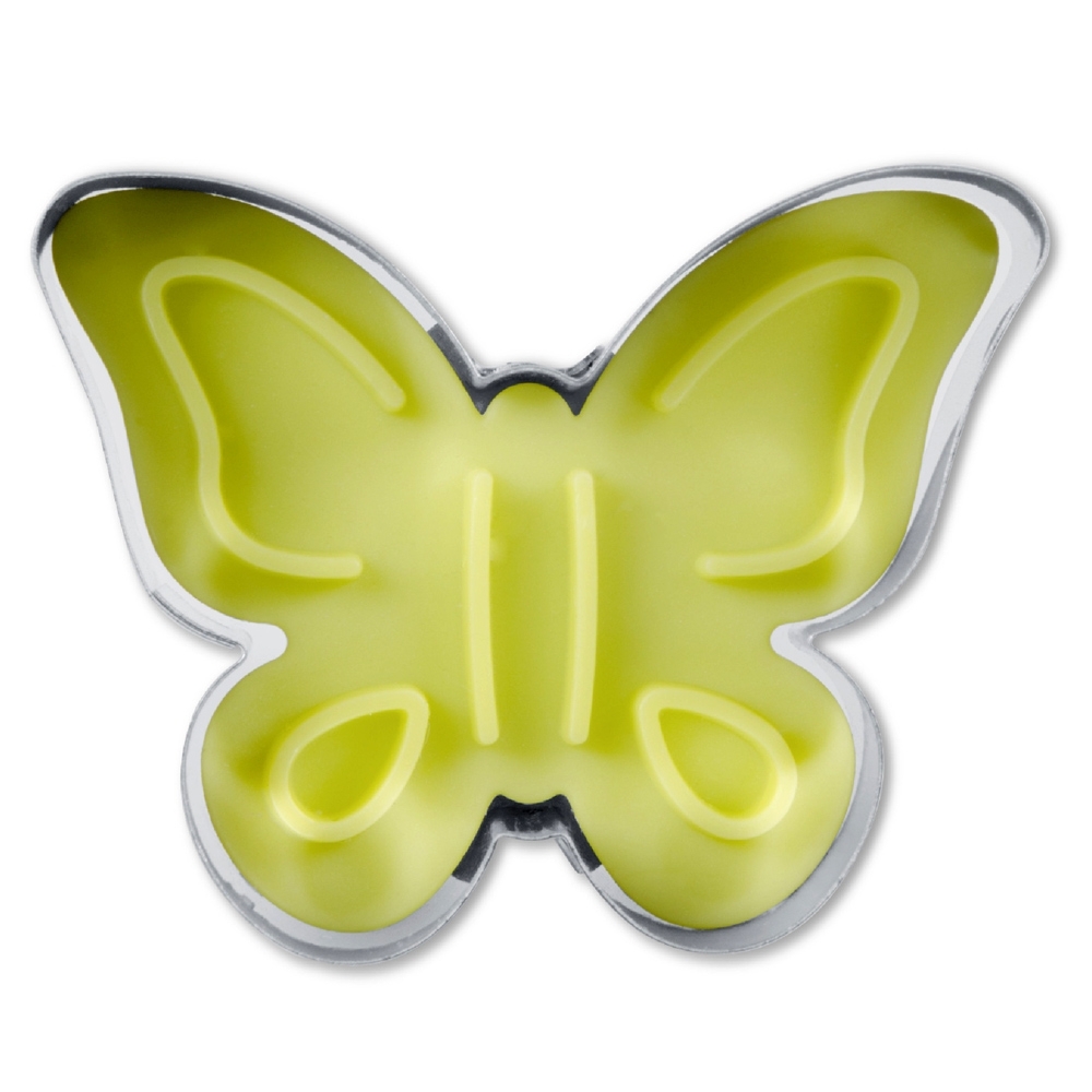 Städter - Cookie cutter Butterfly . 5 cm yellow
