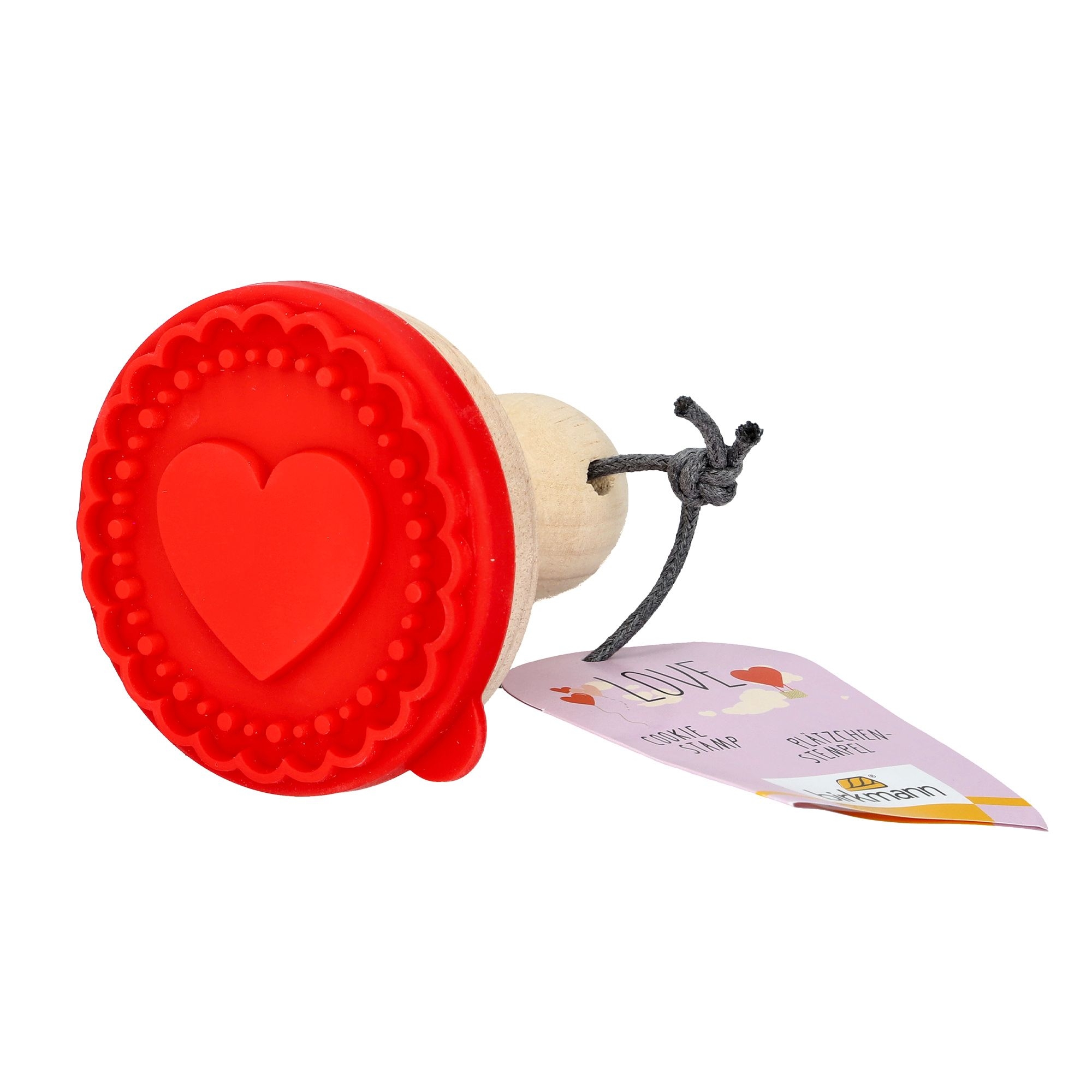 Birkmann - LOVE Plätzchenstempel - Herz - Ø 7 cm