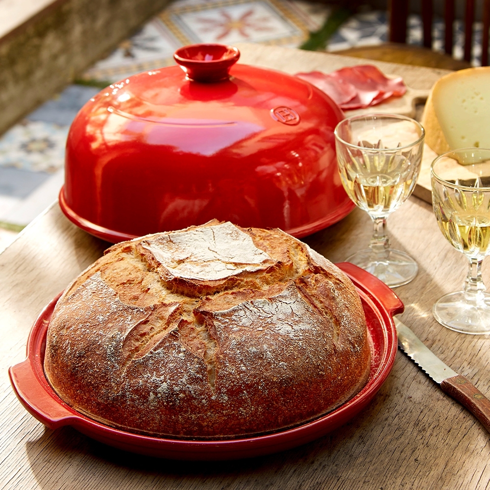 Emile Henry - Bread Cloche Set - Grand Cru