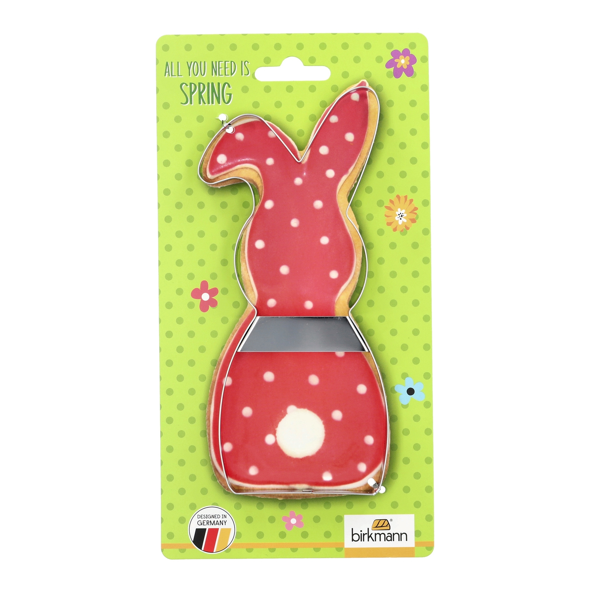 Birkmann - Ausstecher Hase mit Schlappohr - 17 cm - "All you need is spring" Birkmann - Ausstecher Hase mit Schlappohr - 17 cm - "All you need is spring"