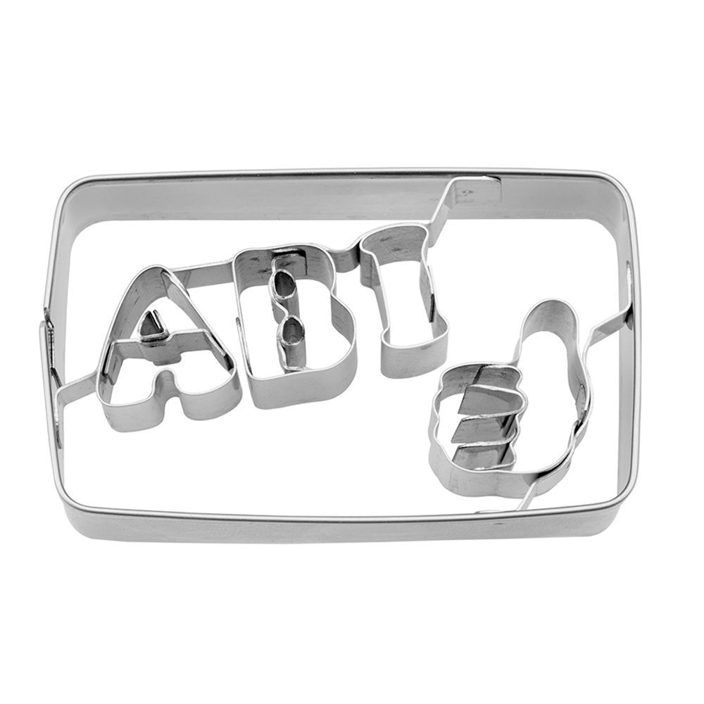 Städter - Cookie cutter ABI - 7 cm Städter - Cookie cutter ABI - 7 cm