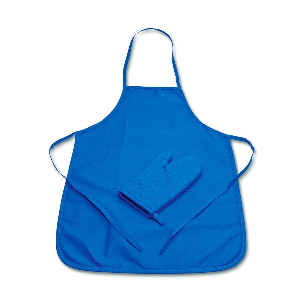 Städter - Kids Kleiner Hobbybäcker -  40 x 59,5 cm - Blau - Set 2-teilig