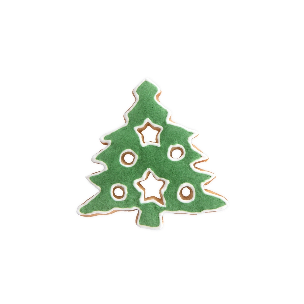 Städter - Ausstecher  Tannenbaum - mit Stern- und Kreis-Aussparung - 8 cm