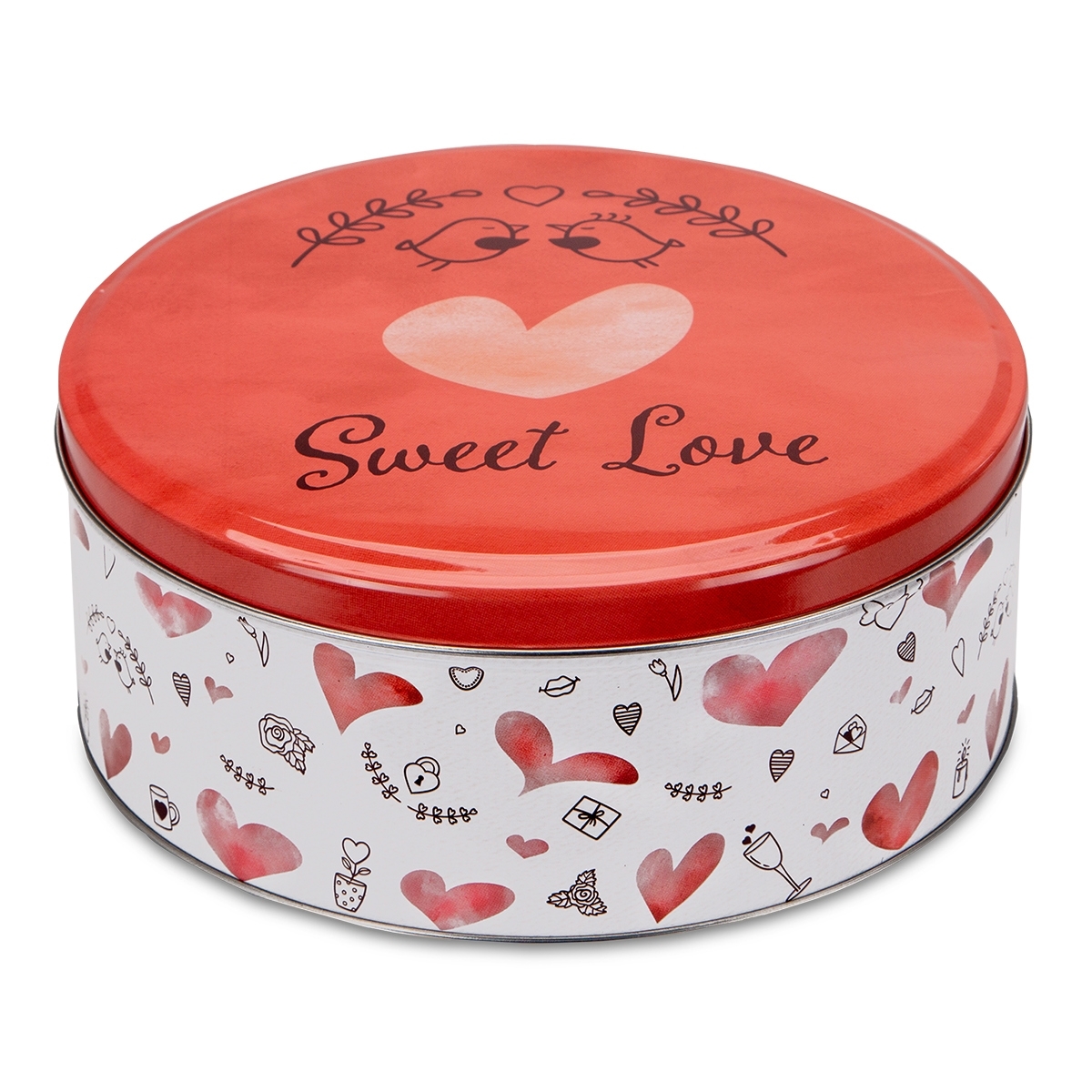 Städter - Plätzchendose - Sweet Love - Bunt - verschiedene Größen und Formen