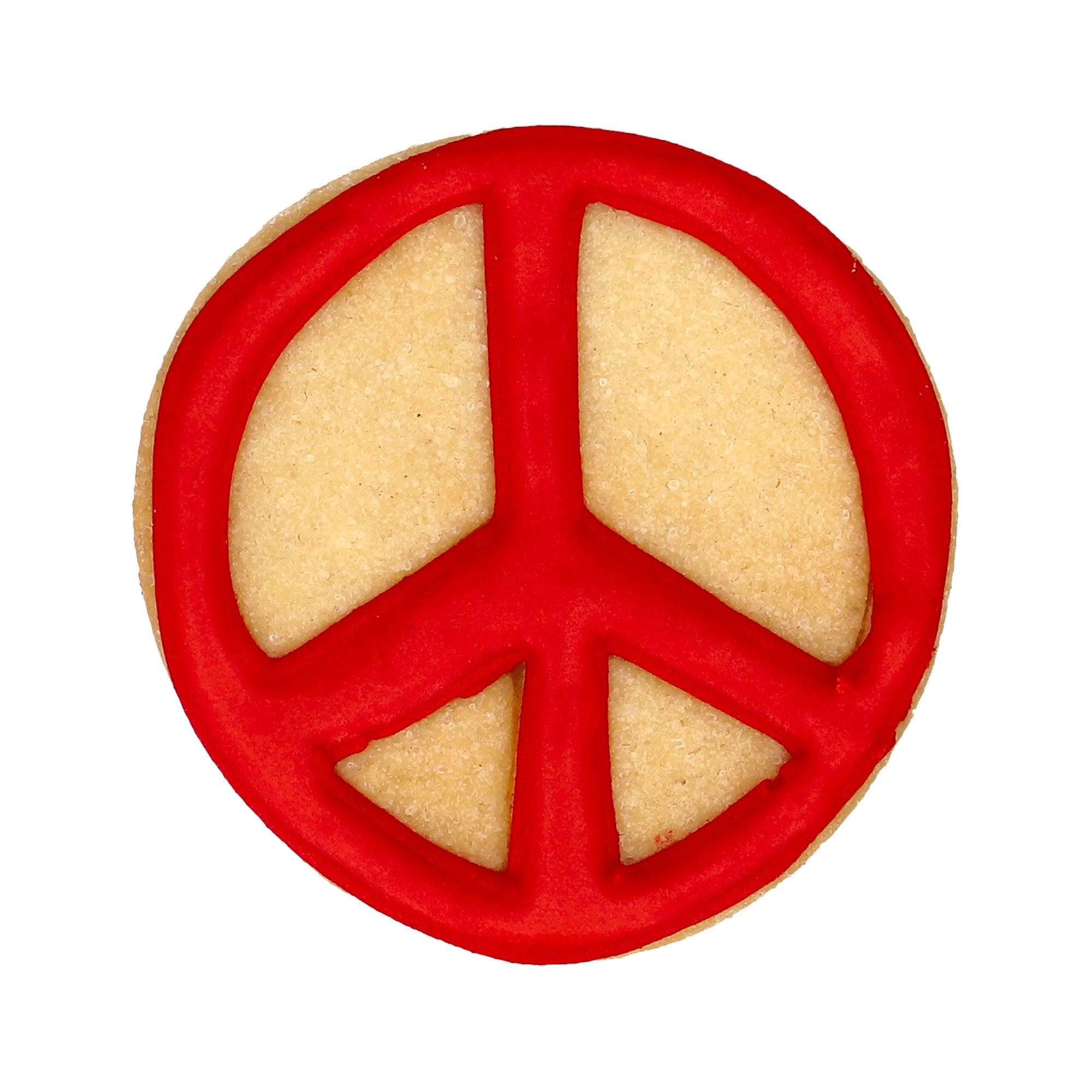 Birkmann - Ausstechform Peace, Edelstahl, 6 cm