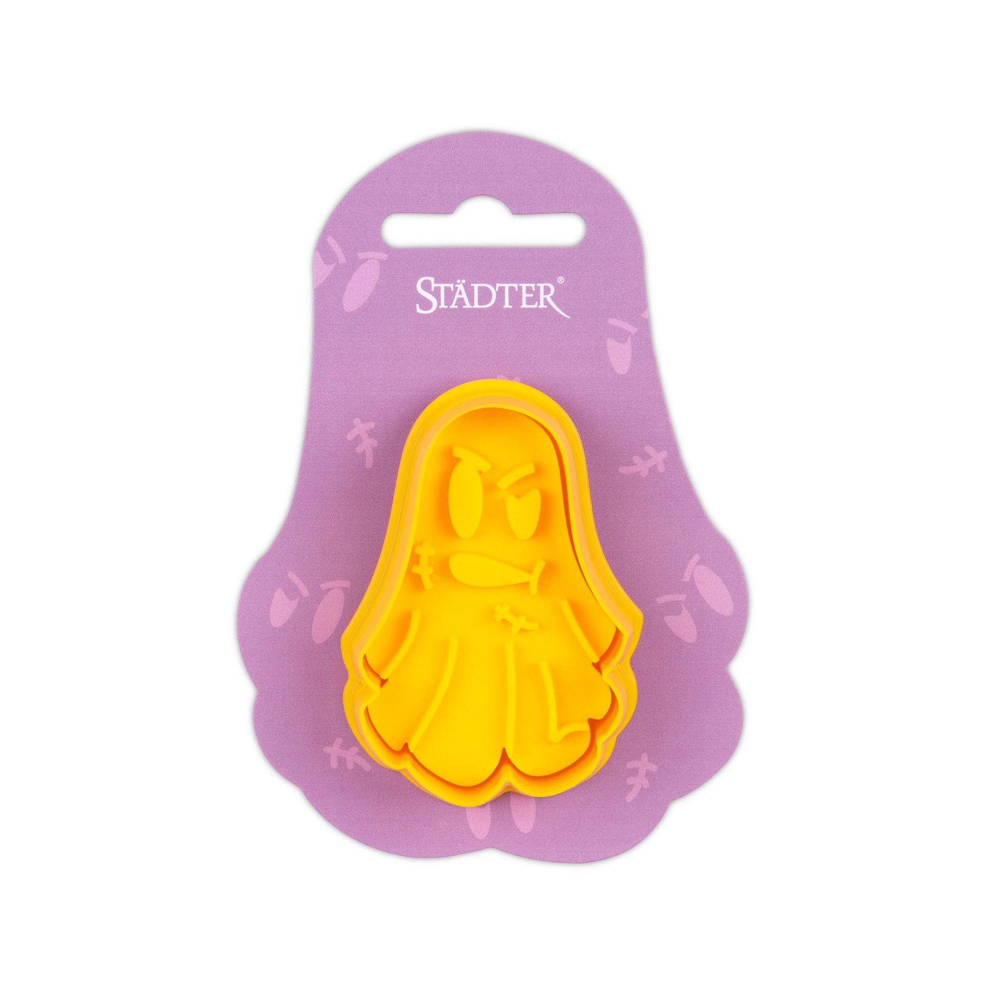 Städter - Embossing cookie cutter ghost - 7 cm