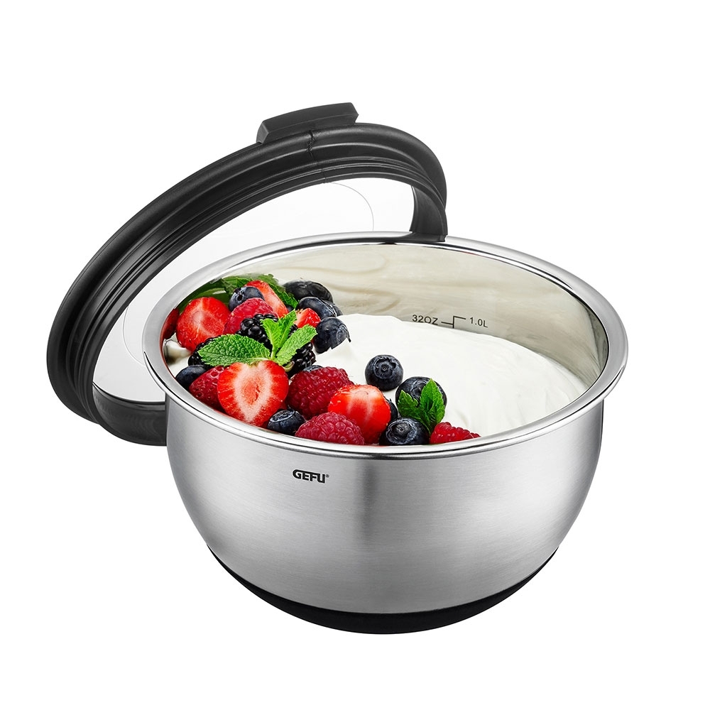 Gefu - Stainless steel bowl MUOVO, Ø 16 cm Gefu - Stainless steel bowl MUOVO, Ø 16 cm