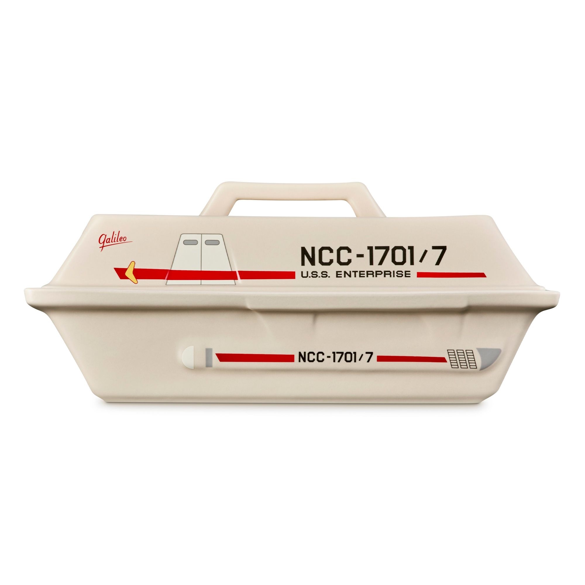 Le Creuset - Deep Space Shuttle Casserole 1,6 L  | Star Trek Collection - Limited Edition