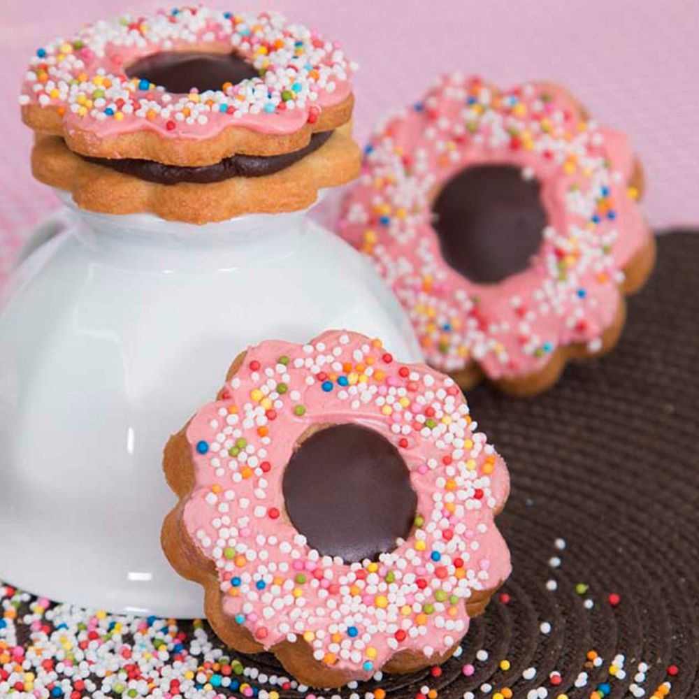 Städter - Ausstecher Rosette gewellt - 6 cm