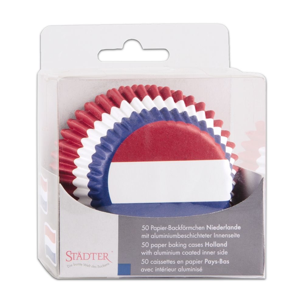 Städter - Paper baking pan  - ø 50 x 35 mm - 50 pieces - different designs