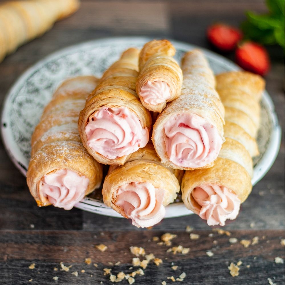 Städter - Sahnerollen konisch - 14 x ø 2,5 / 3 cm - 6 Stück