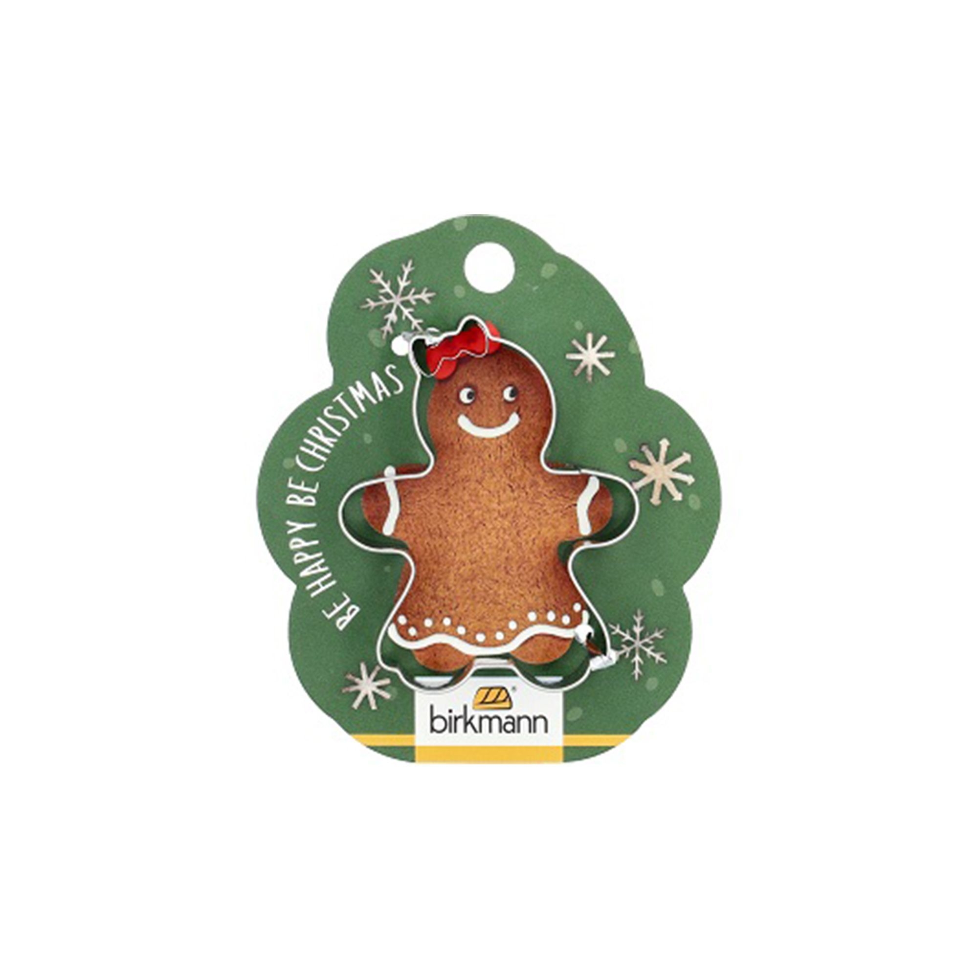 Birkmann - Ausstecher Lebkuchenfrau - Weihnachten 2024 - 6 cm