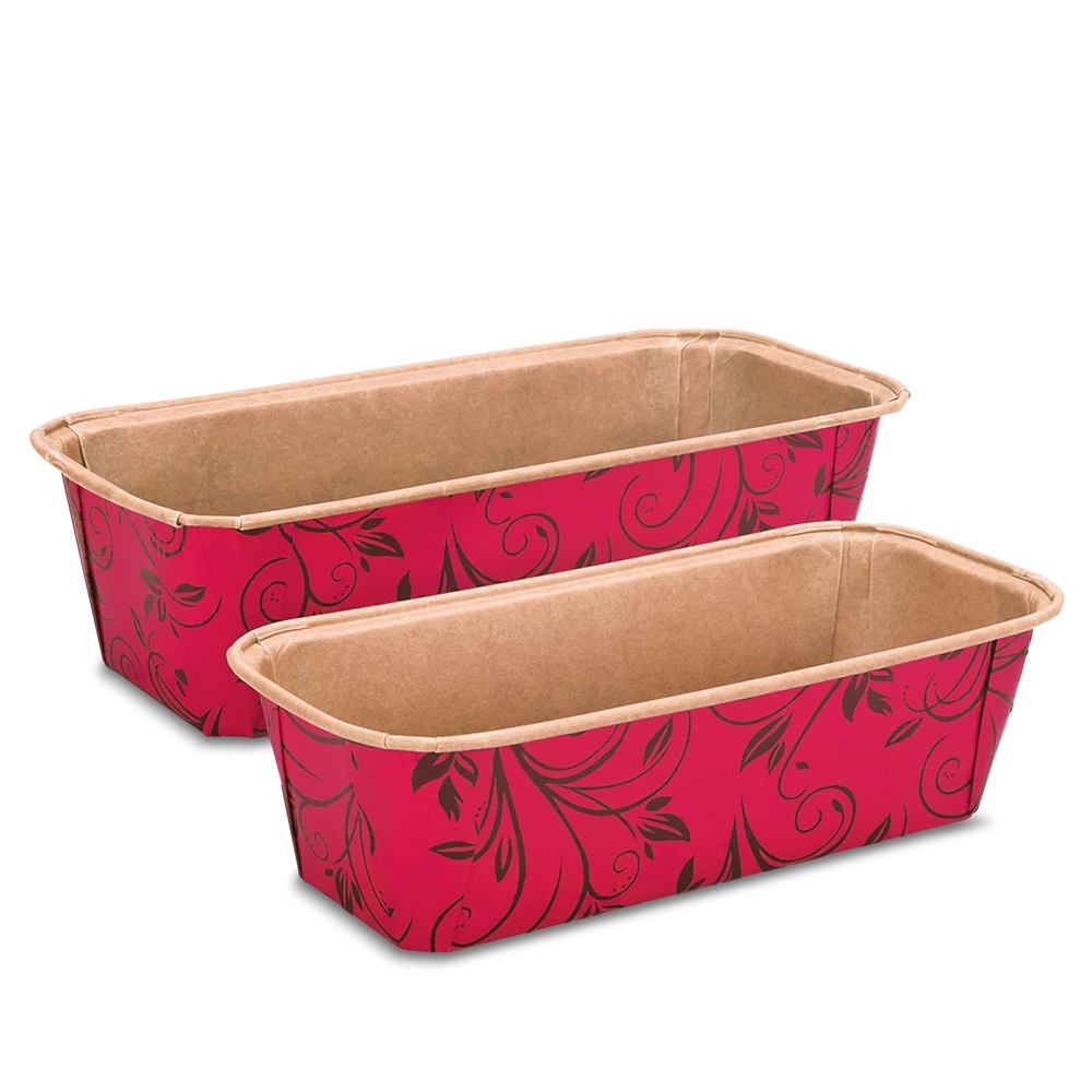 Städter - Paper baking pan - Loaf pan - 6 pieces