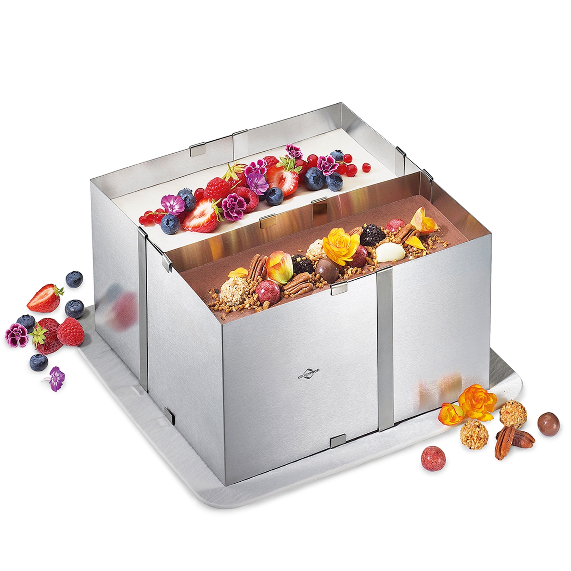 Küchenprofi - Backrahmen quadratisch - extra hoch Küchenprofi - Backrahmen quadratisch - extra hoch