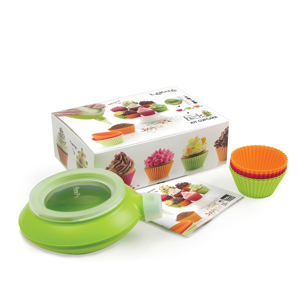 Lékué - Cupcakeset DecoMax + 6 Förmchen