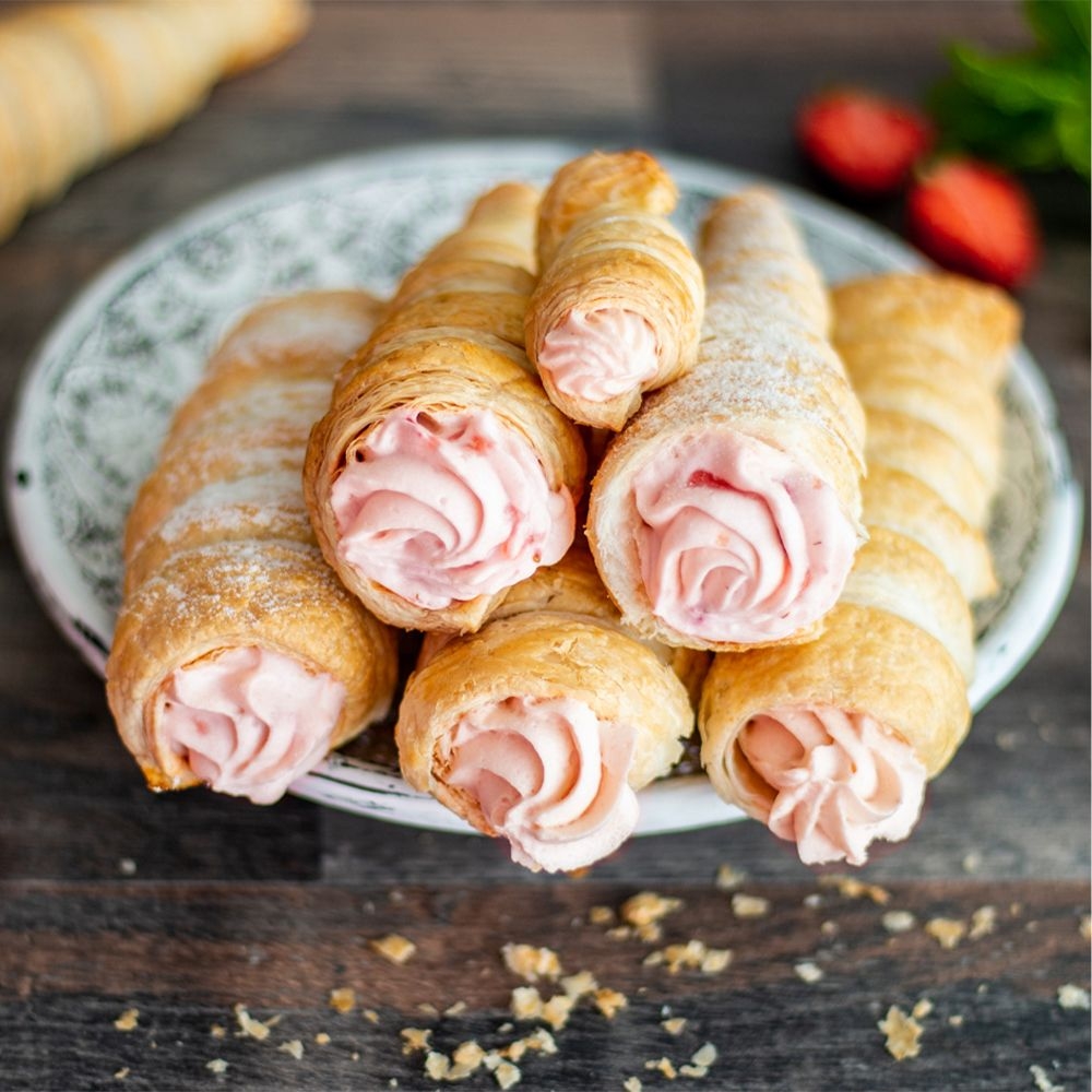 Städter - Sahnerollen gerade - 14 x ø 2 cm - 6 Stück