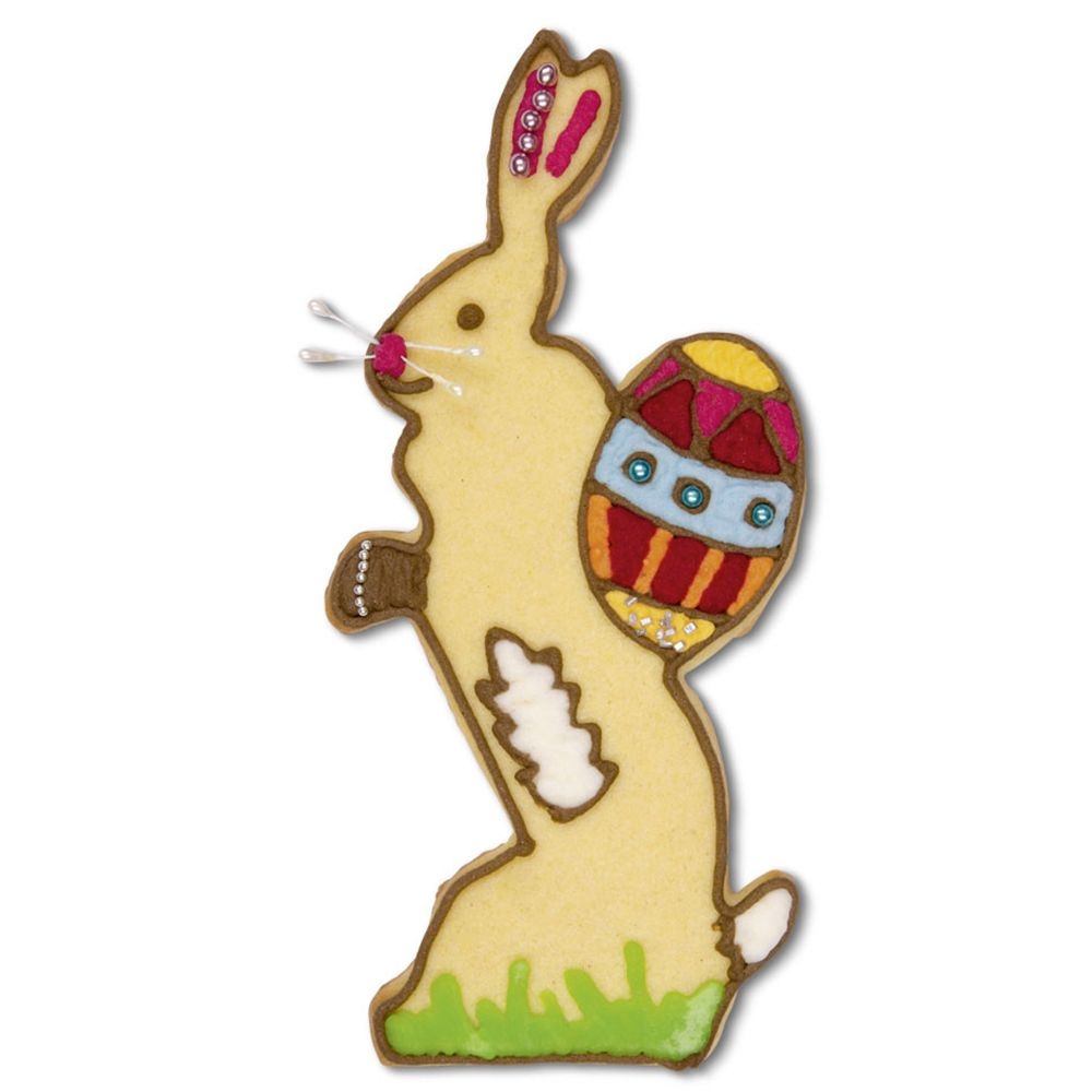 Städter - Ausstecher Hase mit Korb - 19 cm
