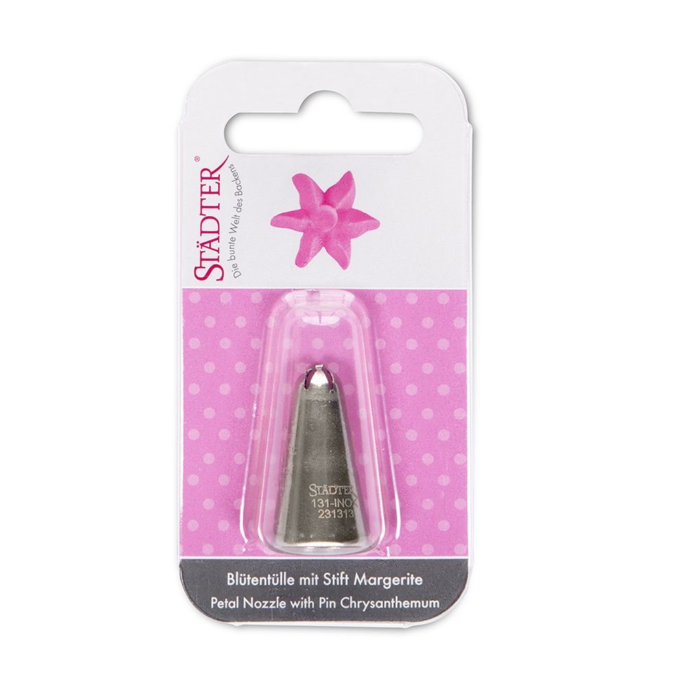 Städter - Tülle Blütentülle mit Stift / Margerite - 7 mm - klein