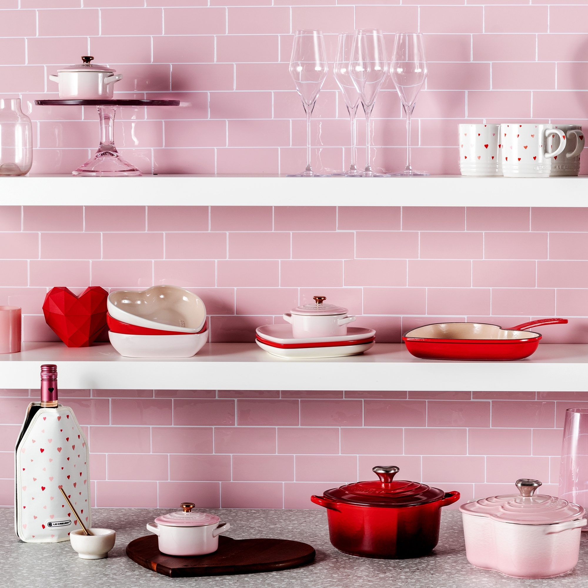 Le Creuset - Mini Cocotte with Golden Heart Knob