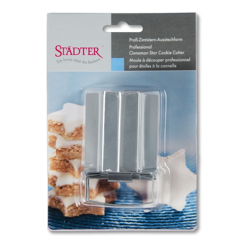 Städter - Ausstecher Zimtstern - klappbar - verschiedene Größen