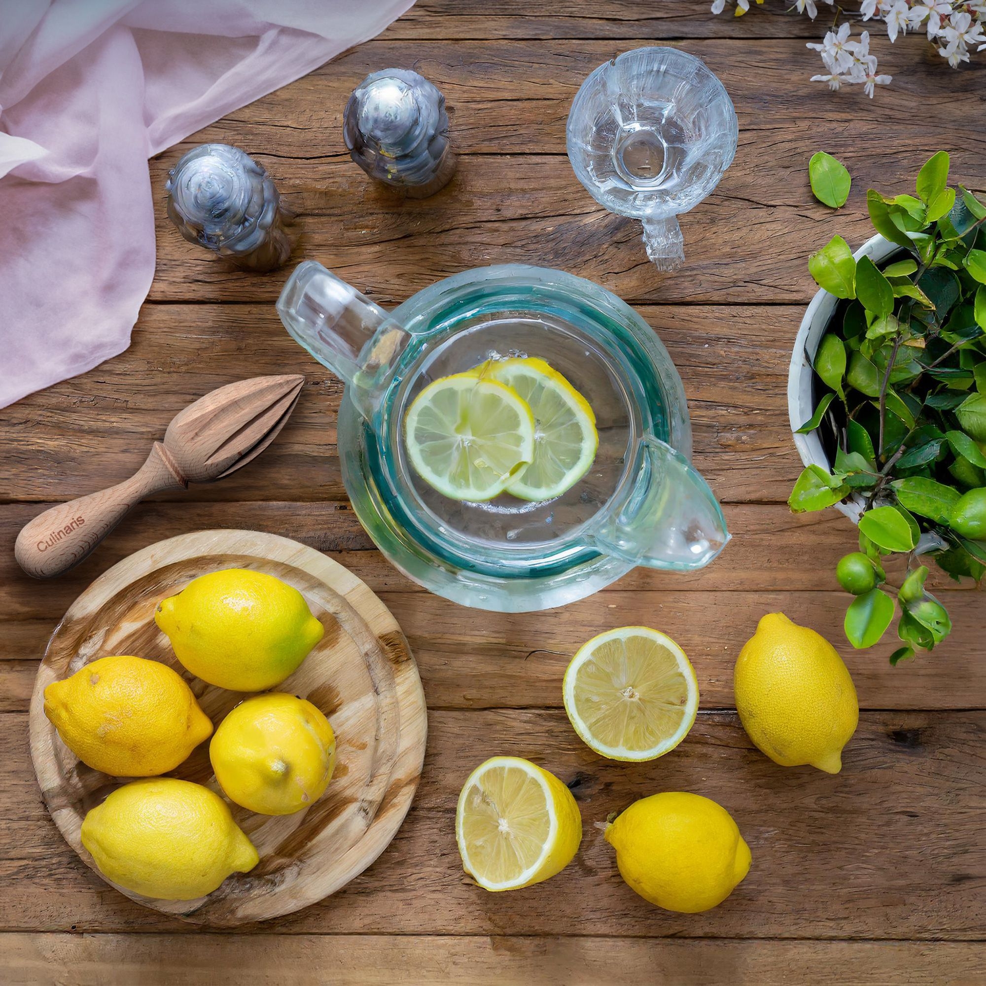 Zitronenpresse - Buchenholz - 15 cm | Culinaris