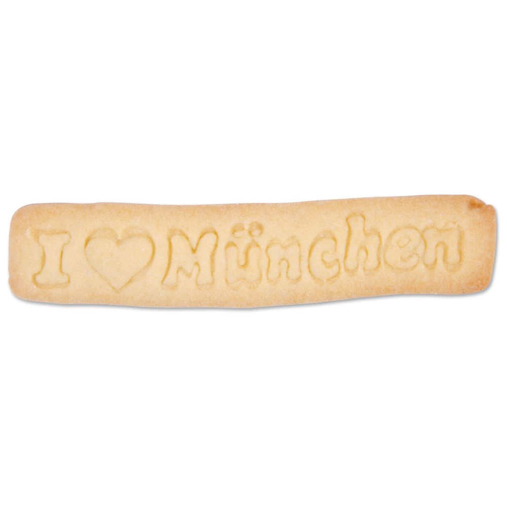Städter - Cookie cutter I Love Munich - 11 cm