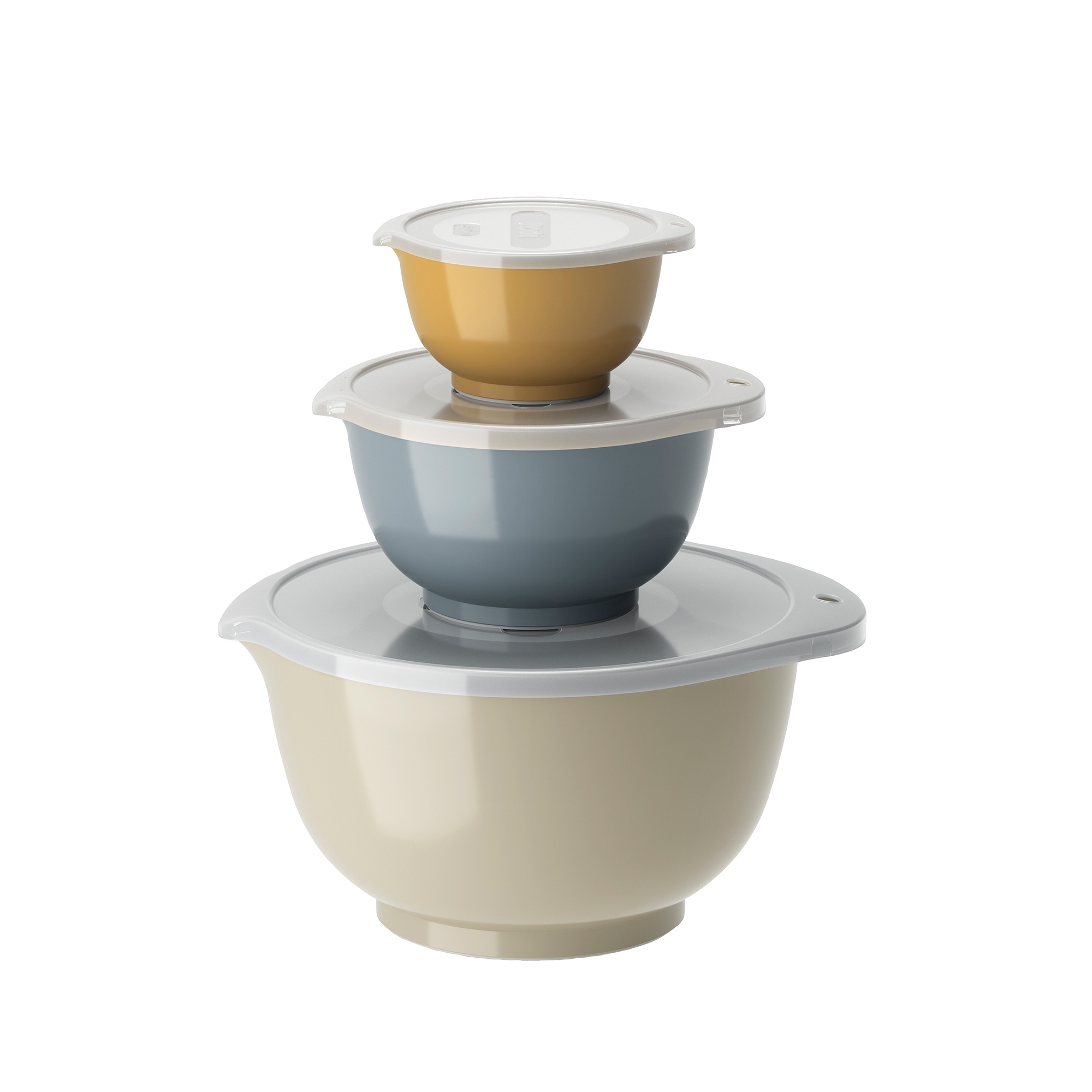 Rosti – mixing bowl set with lid Margrethe