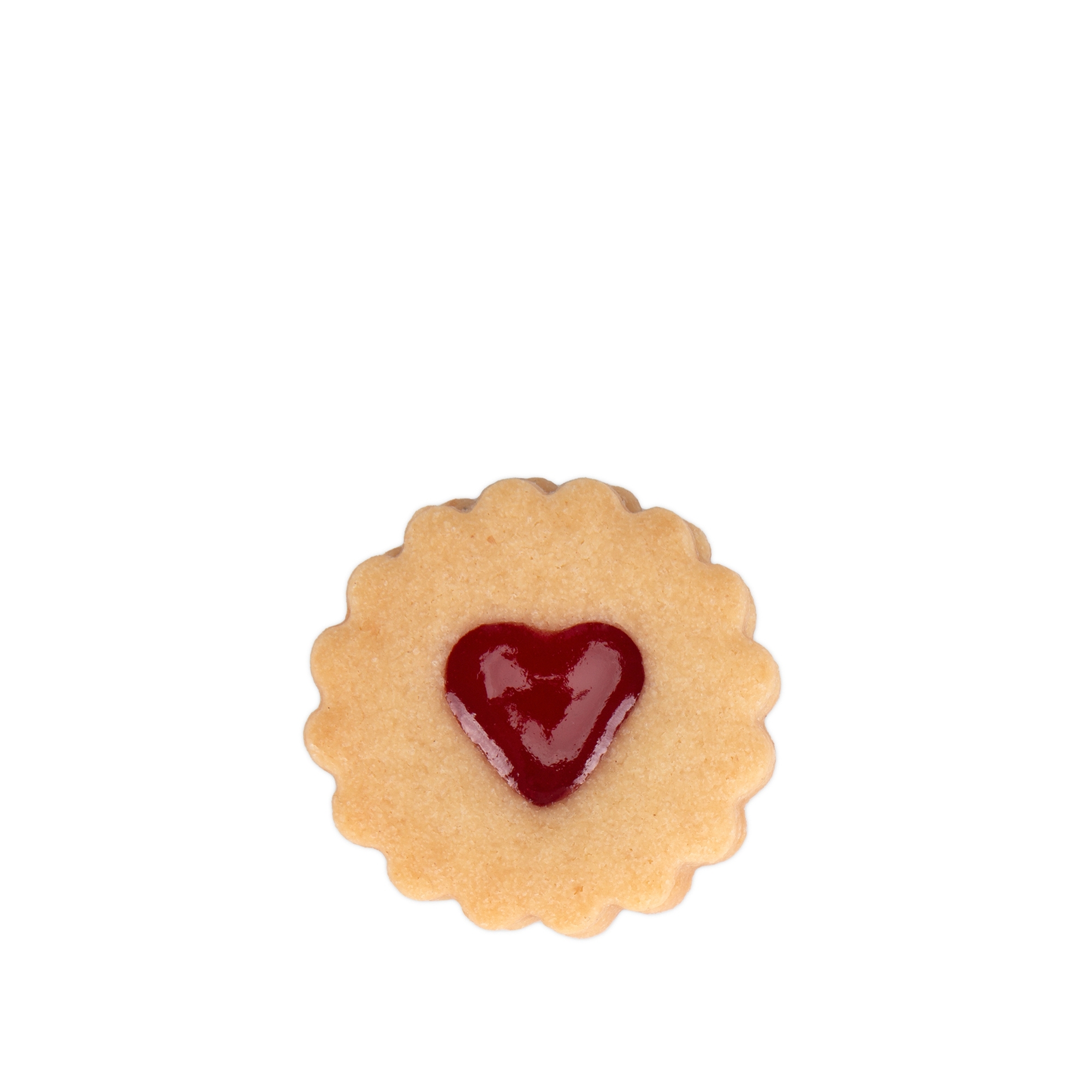 Städter - Linzer-Ausstecher Herz in Ringgewellt Edelstahl ø 4 cm / H 1,5 cm