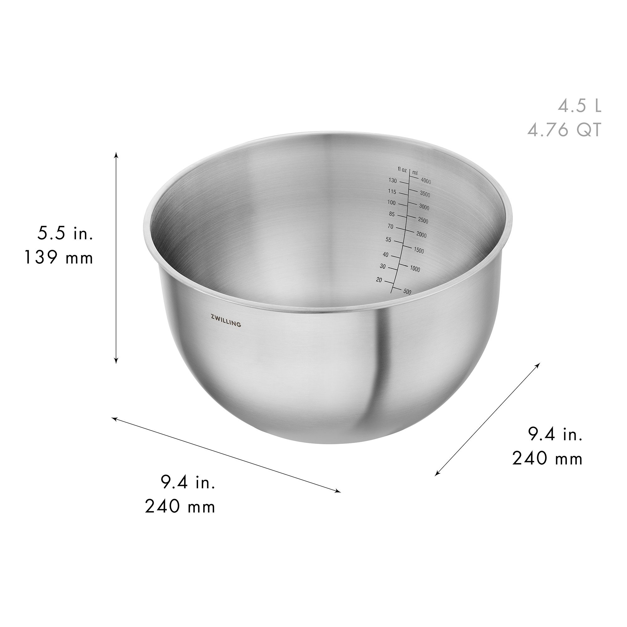 ZWILLING - Schüssel Set S/M/L | FRESH & SAVE | 3-tlg. | Edelstahl