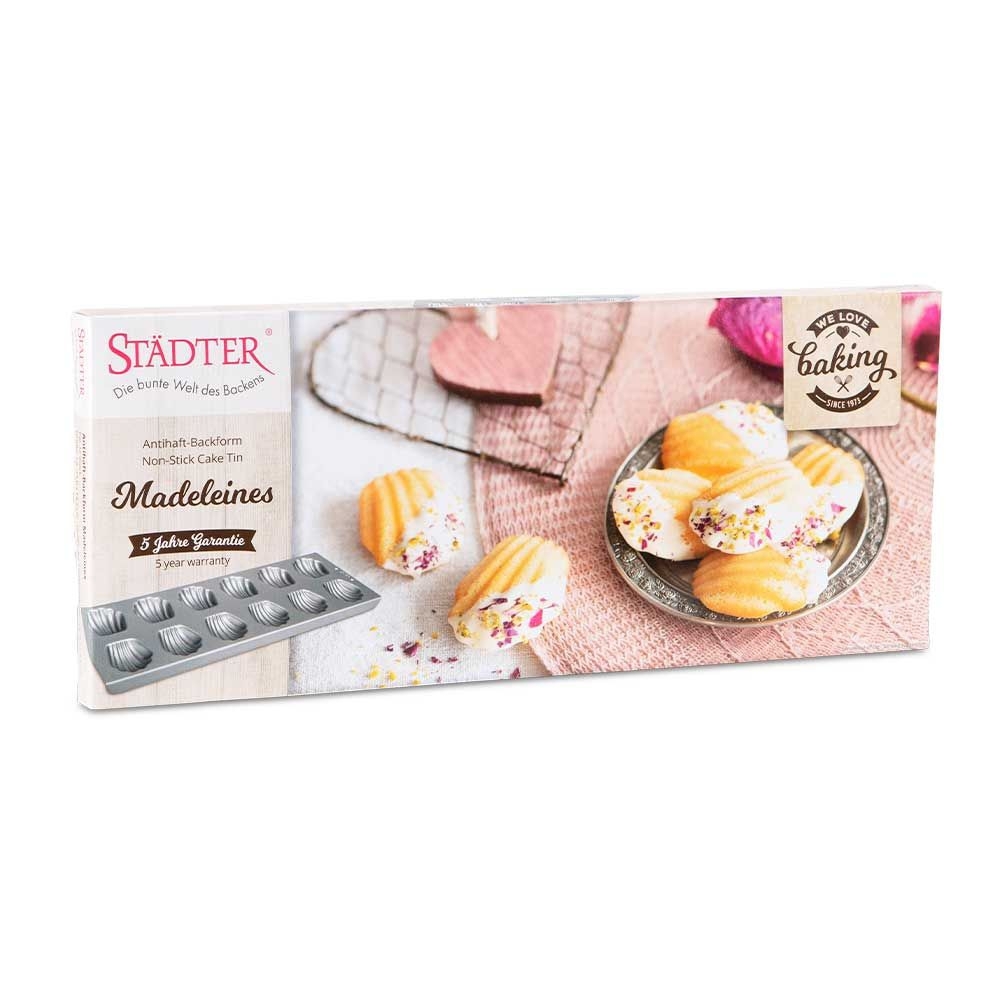 Städter - We Love Baking Bärentatzen / Madeleines - 35 x 14,5 cm