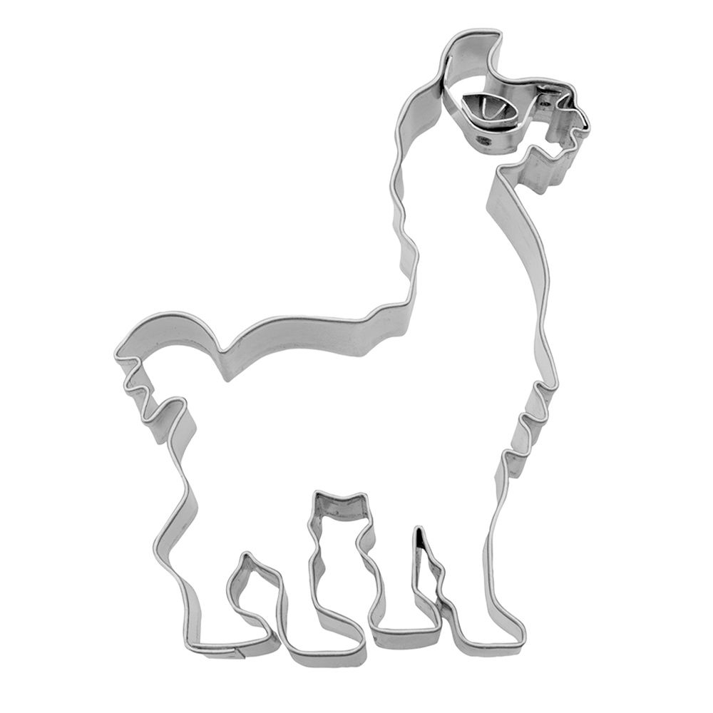 Städter - Prägeausstecher Lama - 8 cm