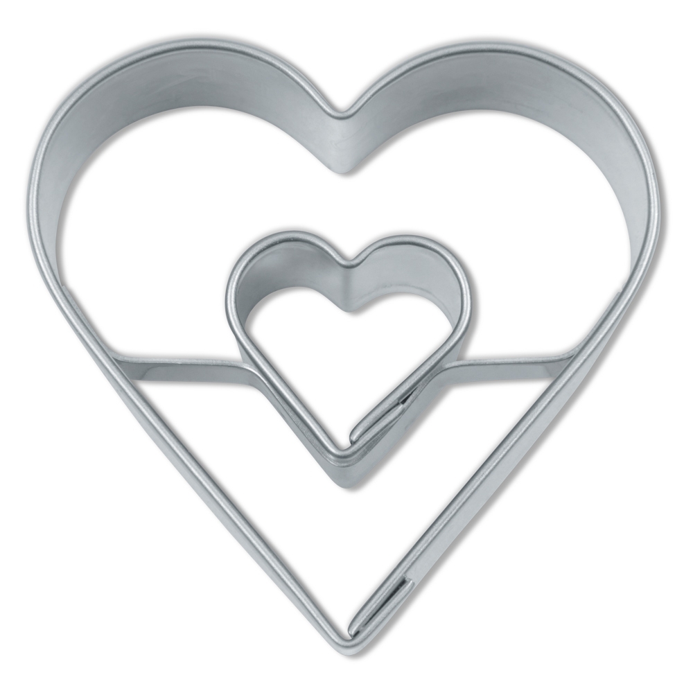 Städter - Cookie Cutter Heart into heart - 4 cm
