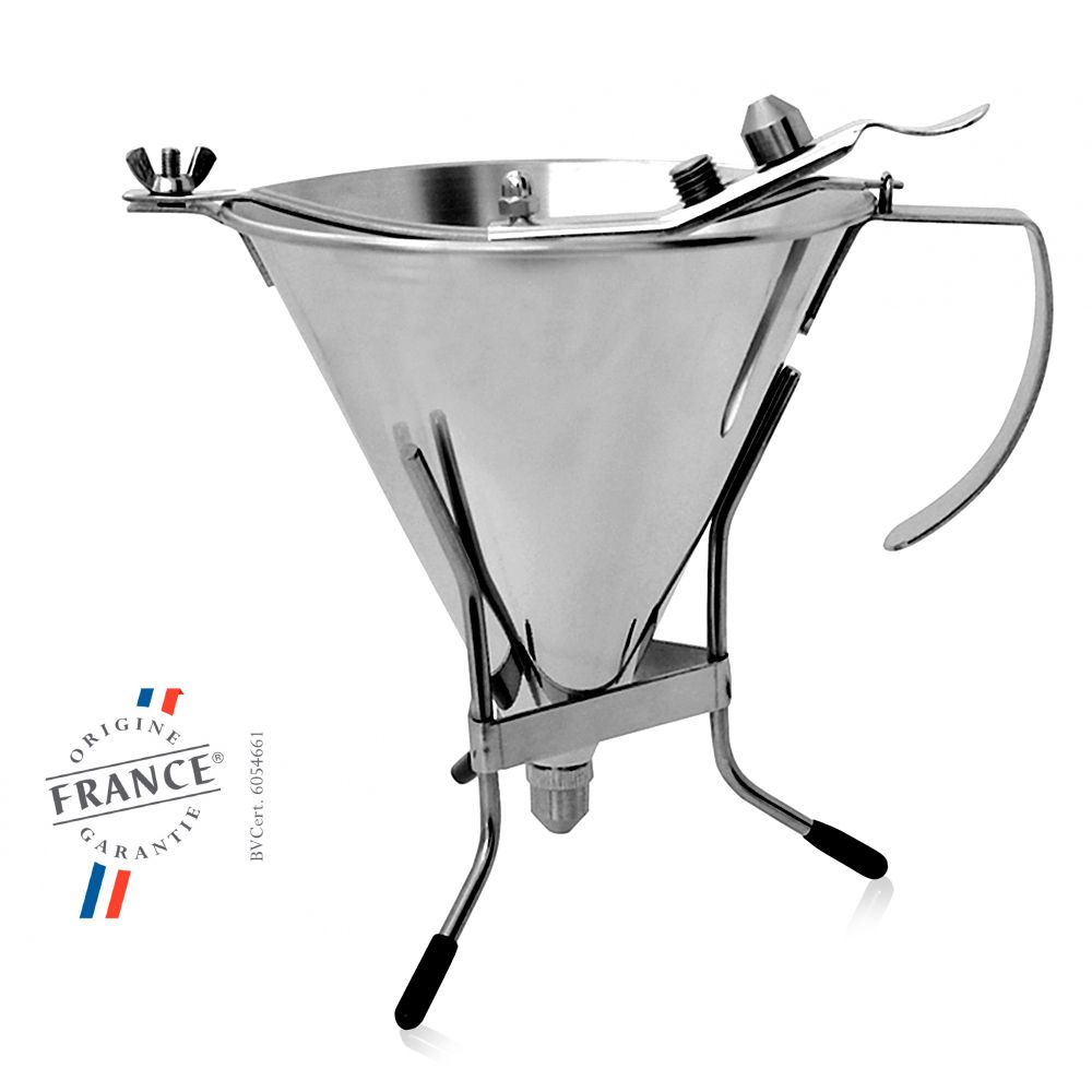 de Buyer - Kwik Pro Fondanttrichter aus Edelstahl - 1,5 L de Buyer - Kwik Pro Fondanttrichter aus Edelstahl - 1,5 L