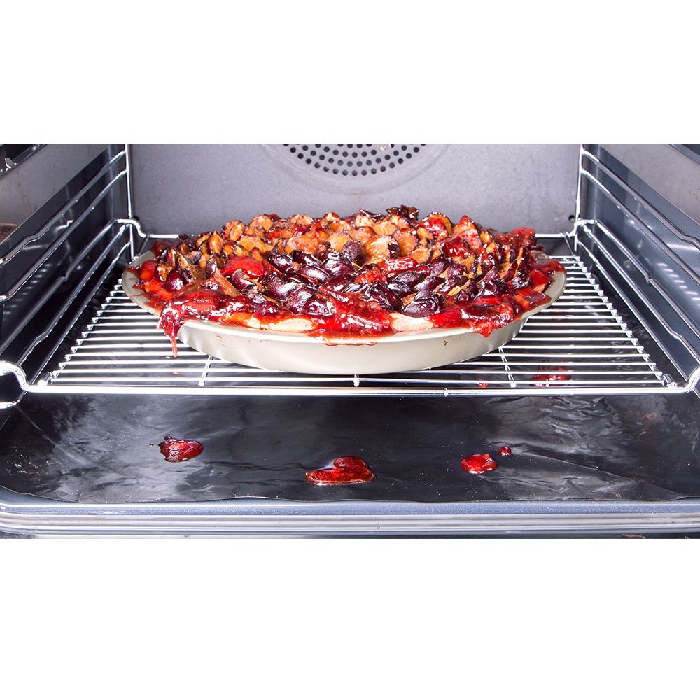 Städter - Permanent-Backofen-Schutzmatte - 50 x 45 cm - Schwarz