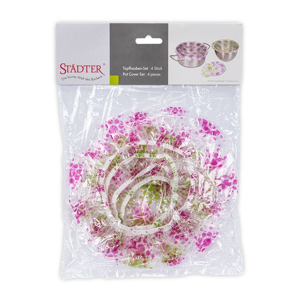 Städter - Topfhauben - Set 4-teilig
