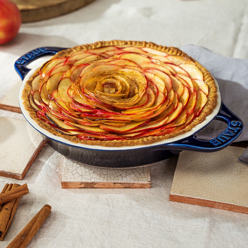 STAUB - Ceramique Tarteform | 24 cm | dunkelblau