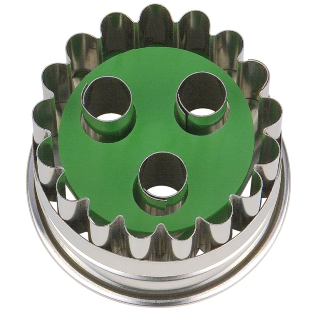 Städter - Ausstecher Linzer 3-Loch - 4,8 cm