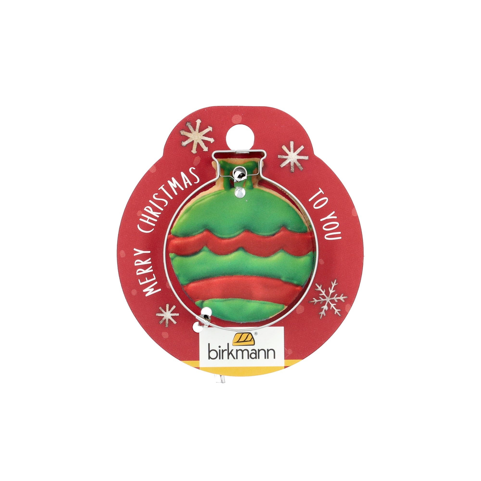 Birkmann - Ausstecher Christbaumkugel - Weihnachten 2024 - 5 cm