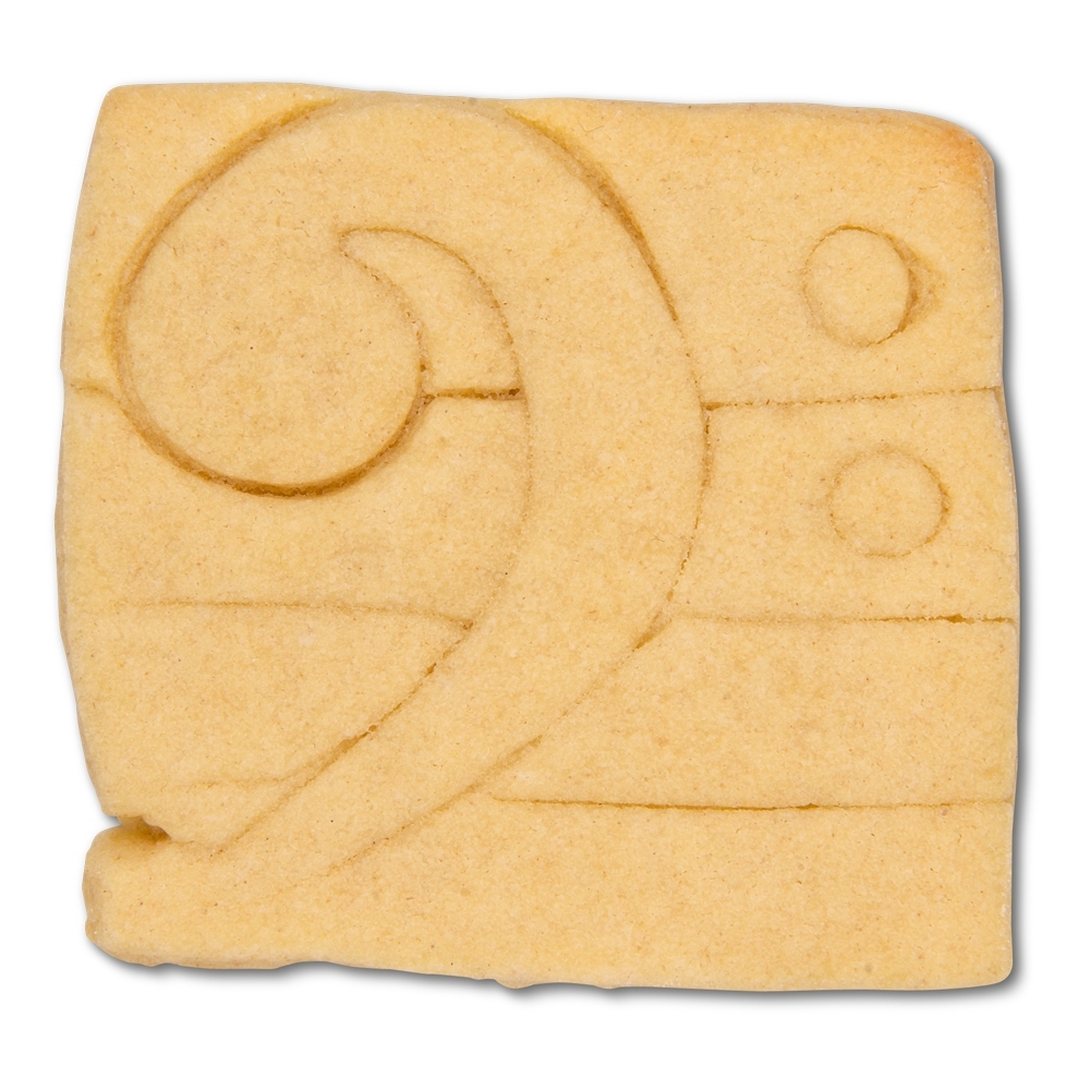 Städter - Cookie cutter Bass key - 9 cm Städter - Cookie cutter Bass key - 9 cm