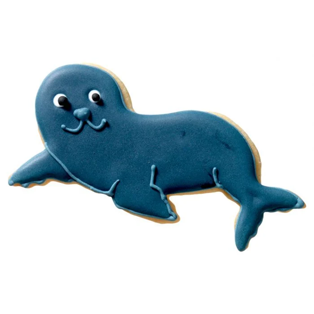 RBV Birkmann - Plätzchen-Ausstechform Seehund, liegend 10 cm